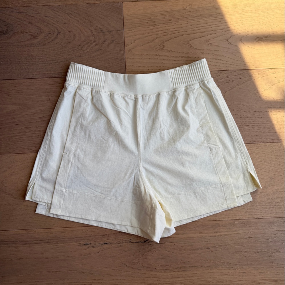 Lululemon Shorts Butter Yellow
